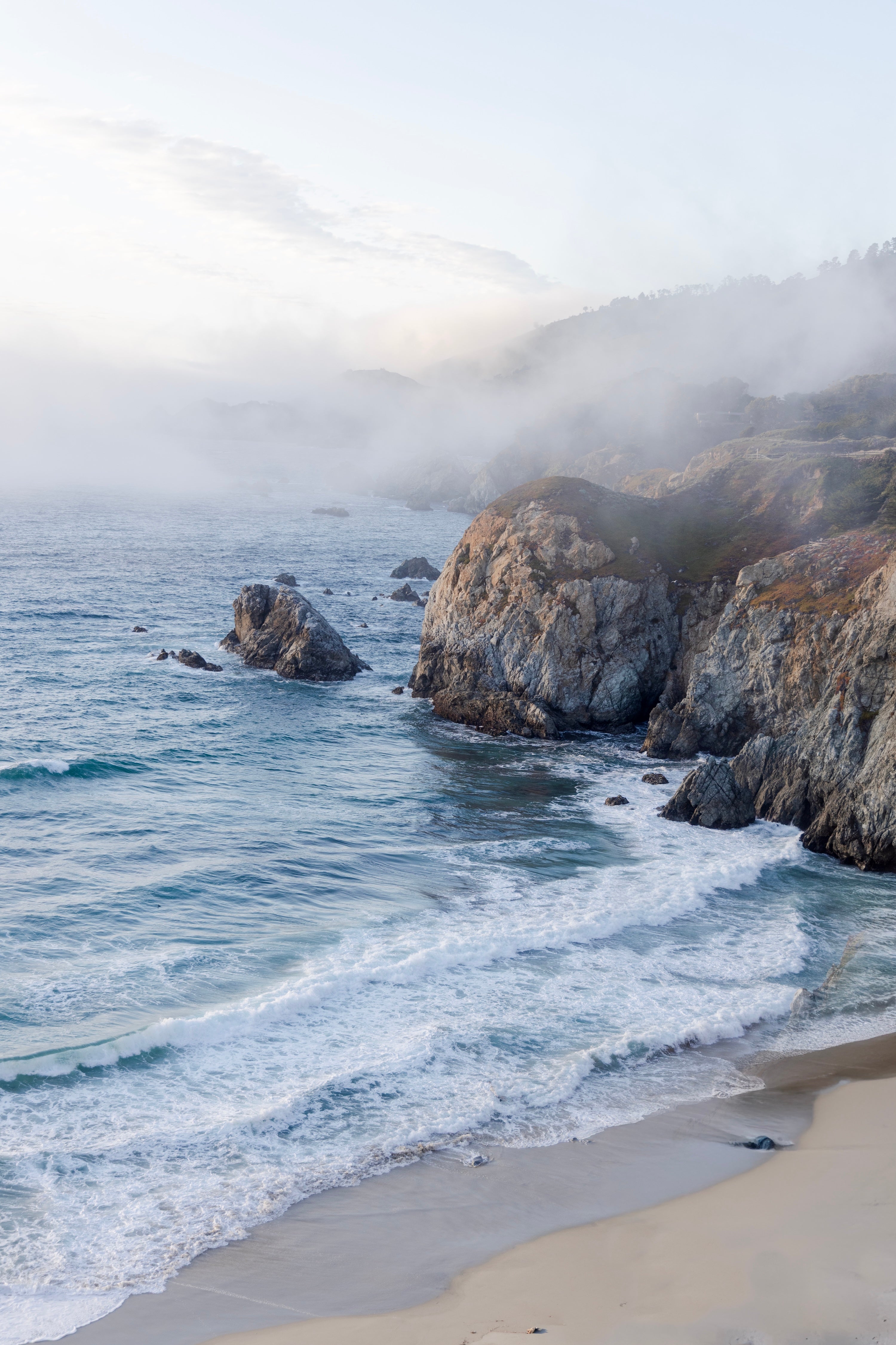 Coast in Fog