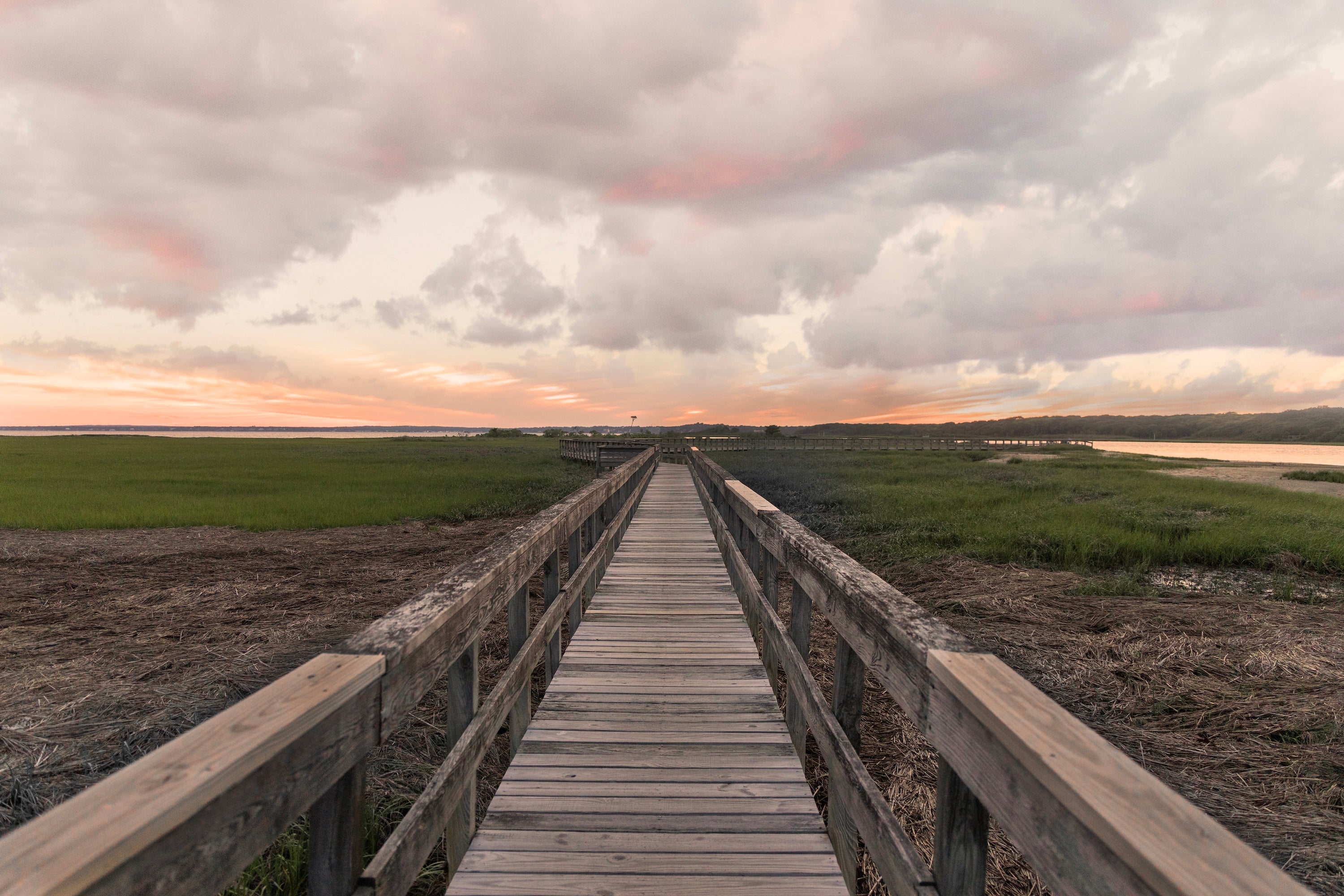 Evening on Meadow Lane Boardwalk