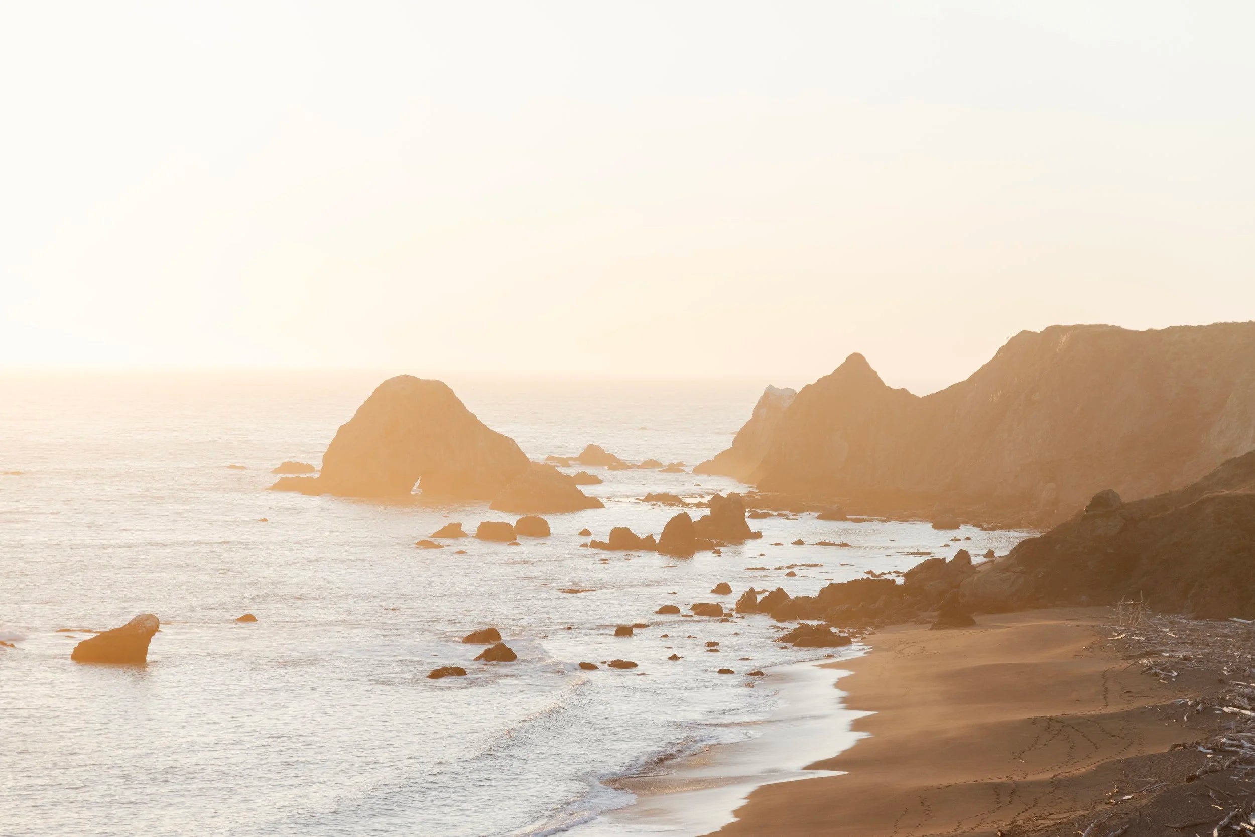 Golden Hour at Heart Rock