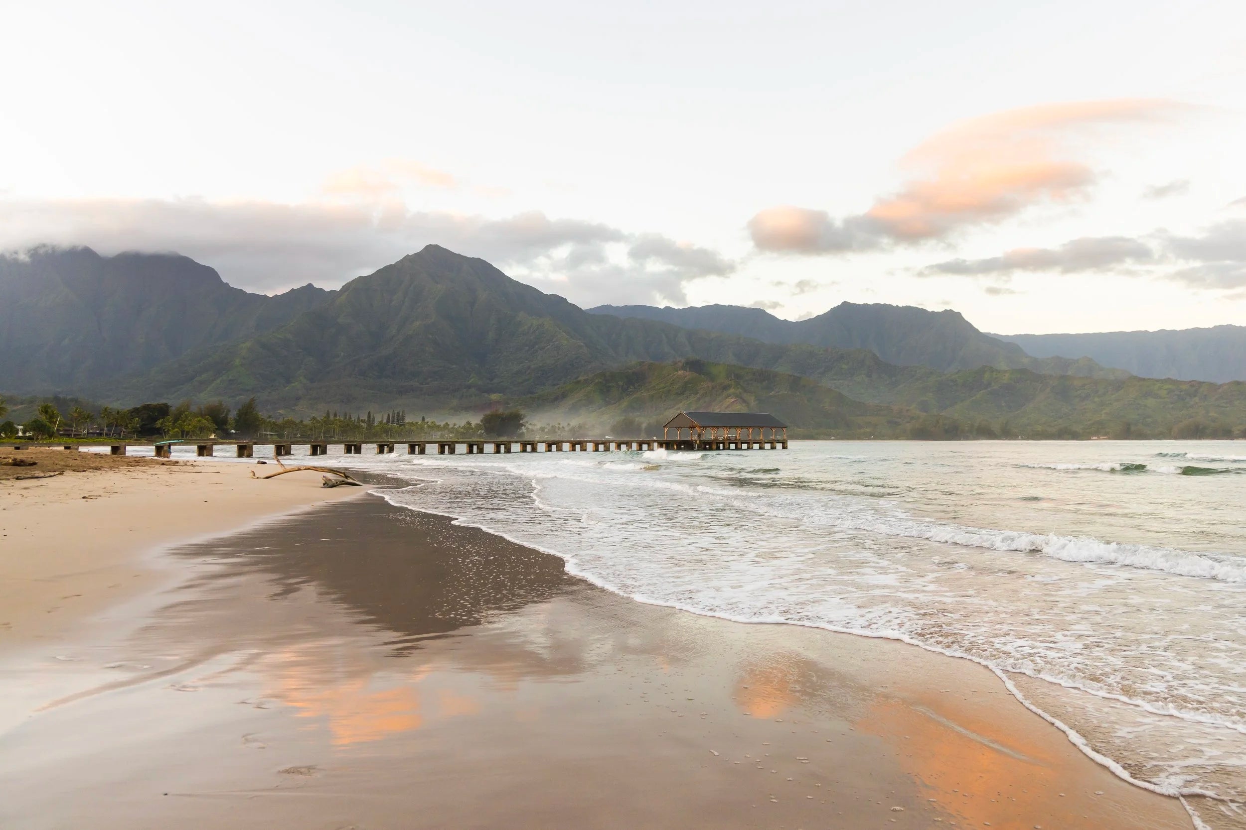 Hanalei Pier Horizontal