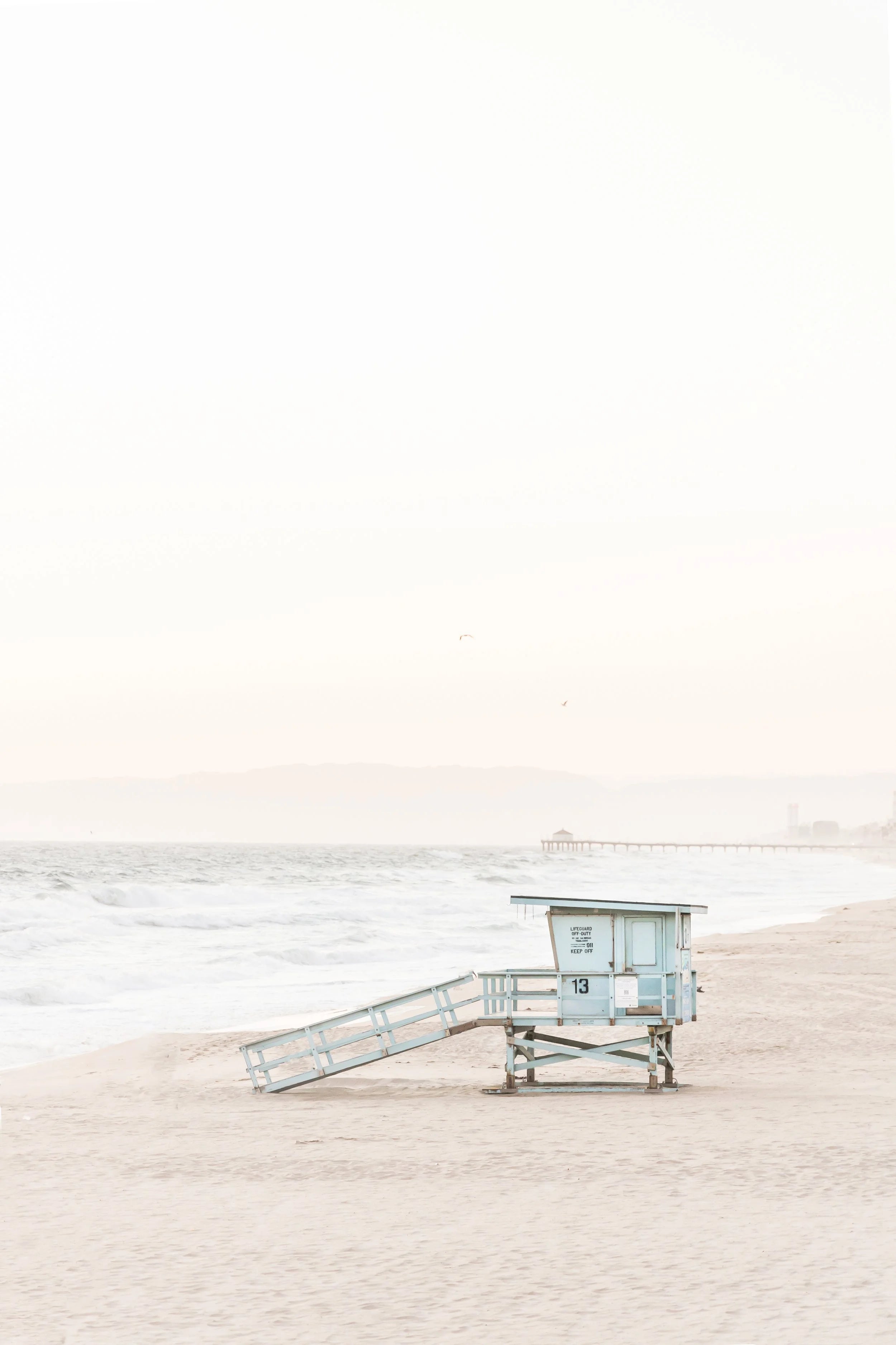 Hermosa Beach Lifeguard - Vertical