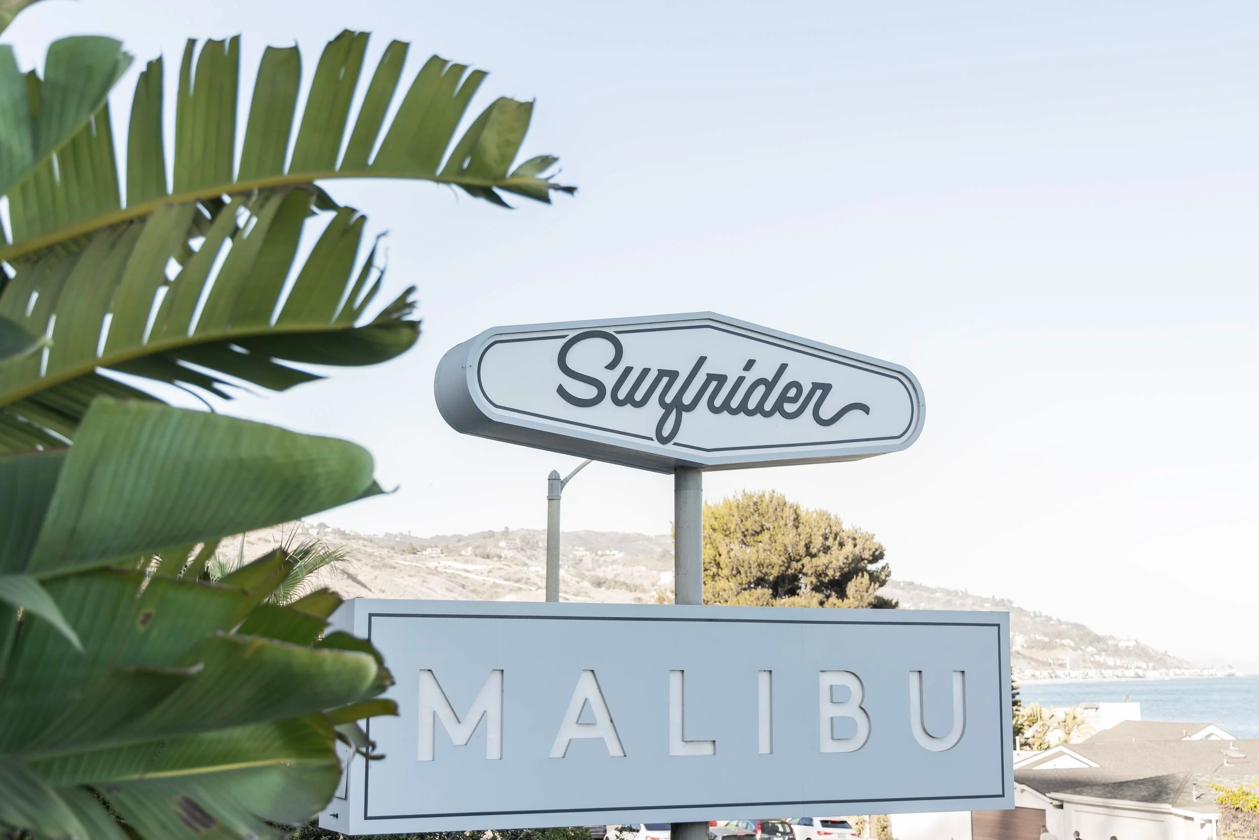 Surfrider Malibu Sign