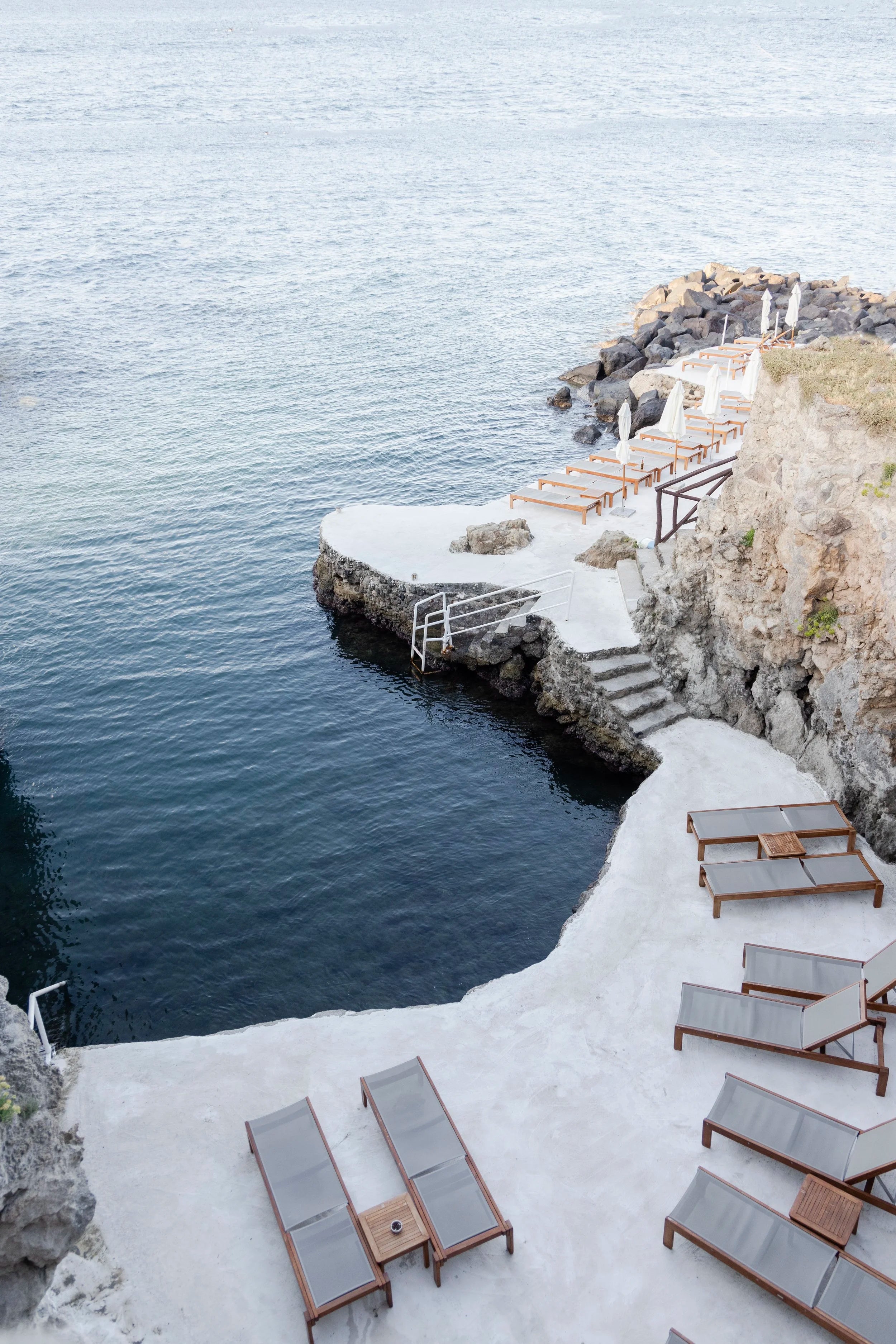 Pagoda Loungers in Ischia