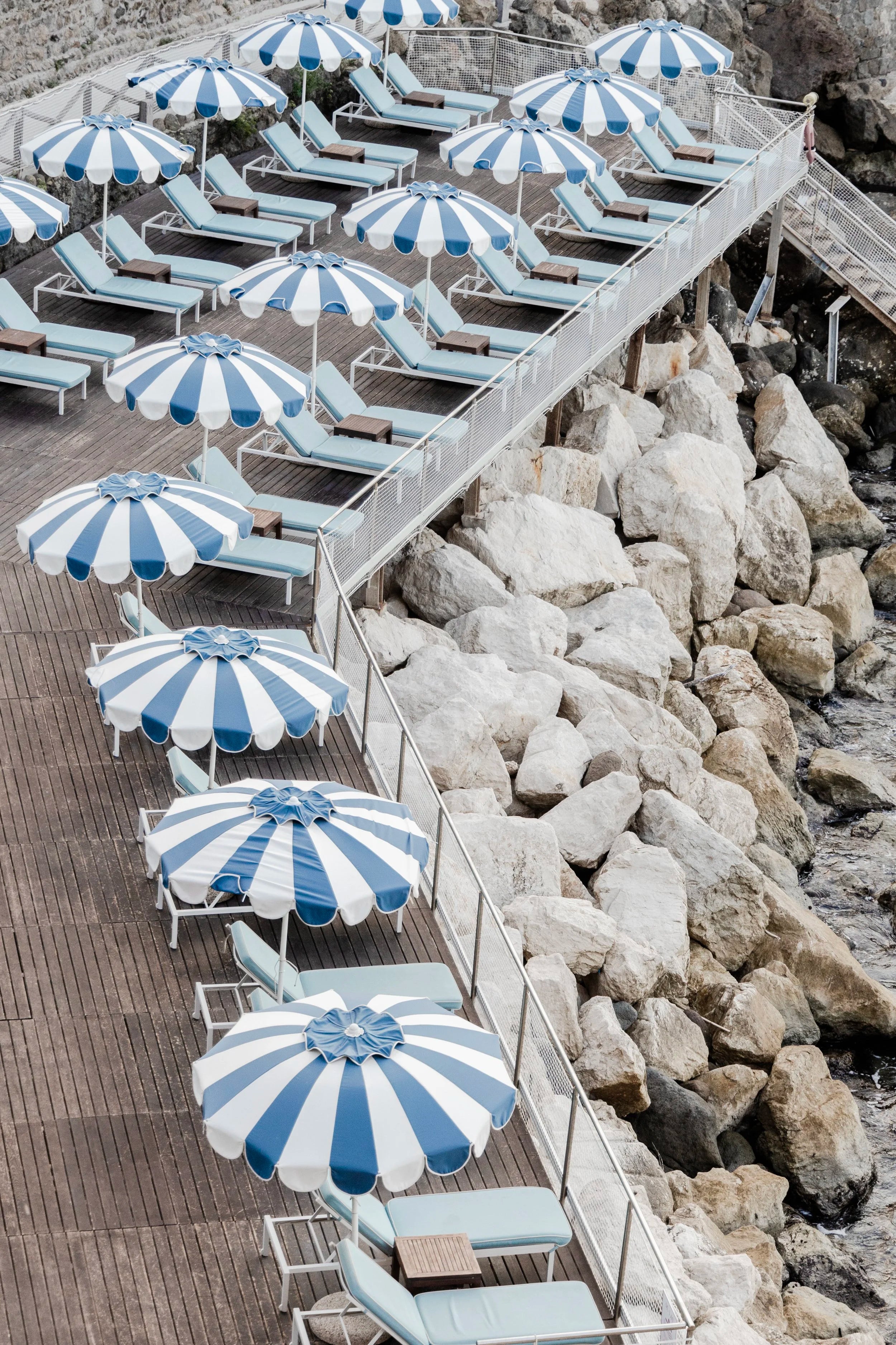 Seaside Deck Umbrellas