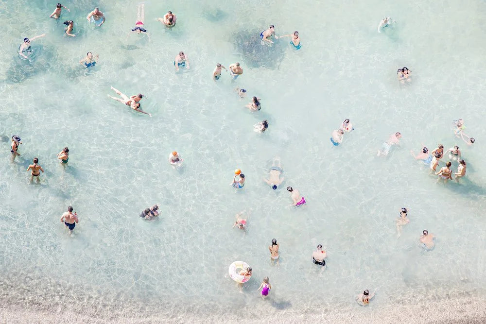 Crowded Day At The Beach Club
