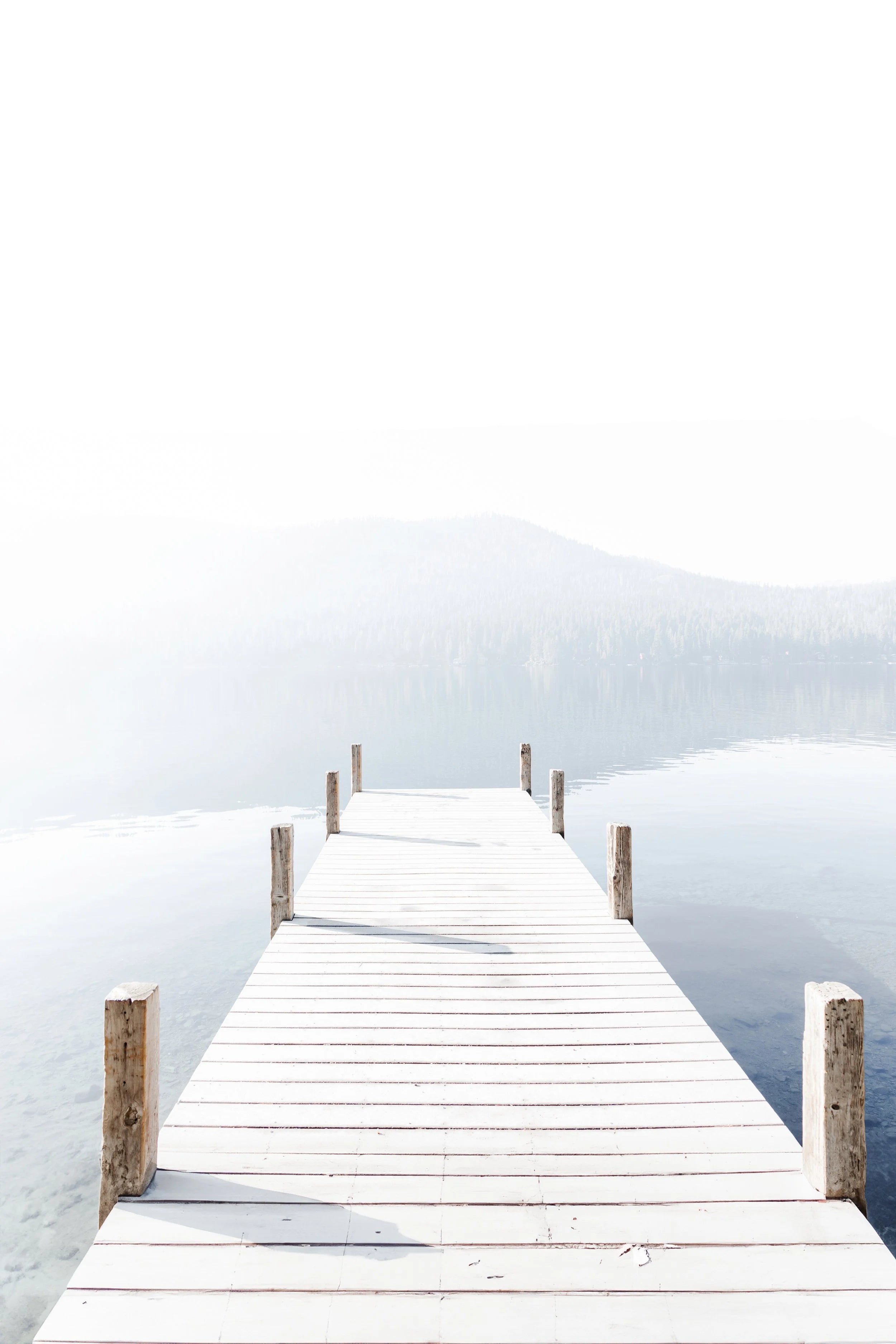 Sunrise Lake Dock - Vertical