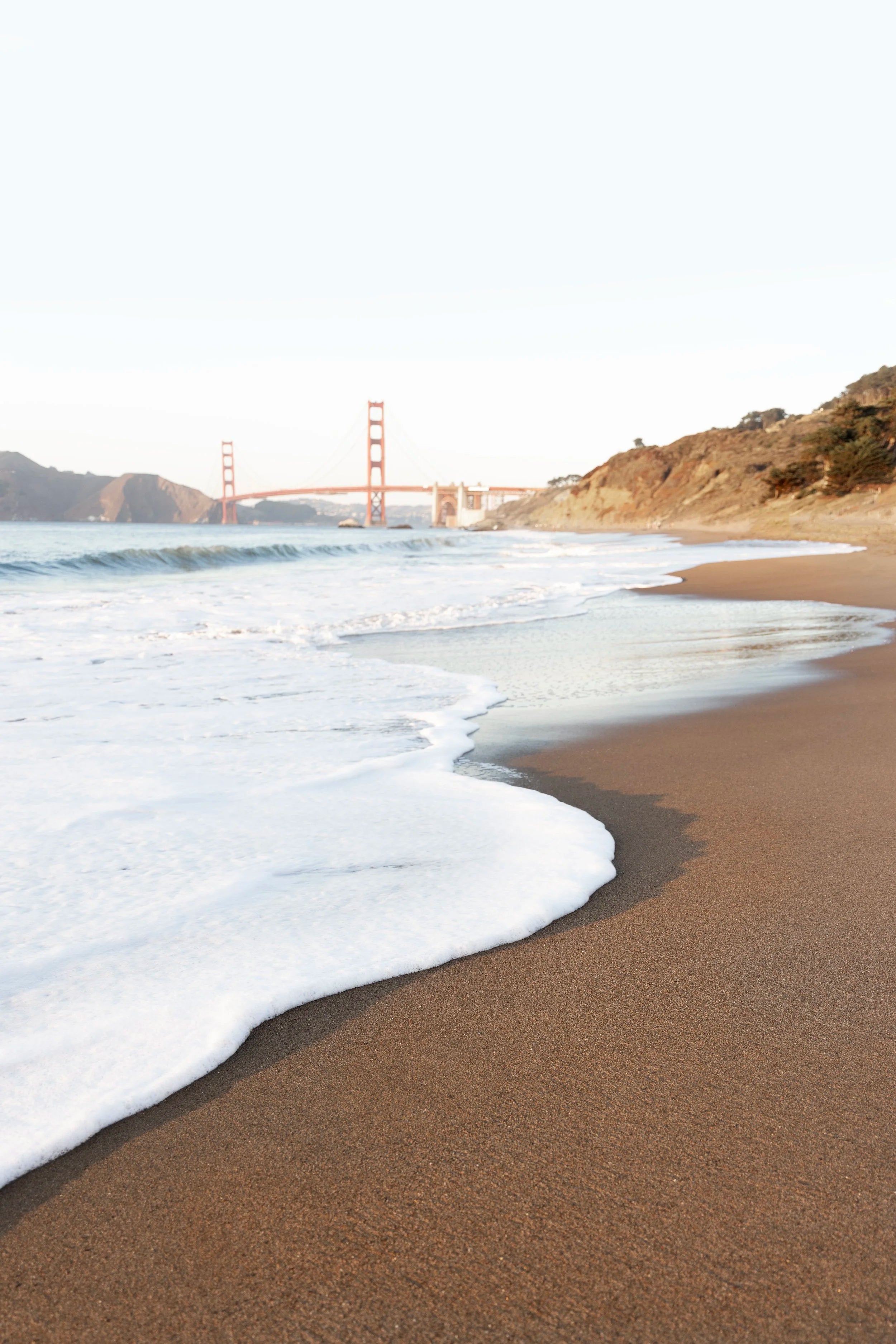 Tide Line at Baker Beach