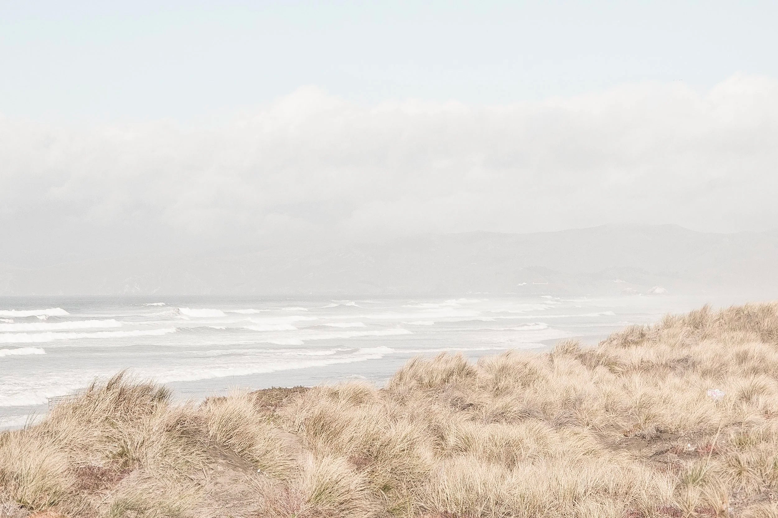 Beyond The Fog At Ocean Beach