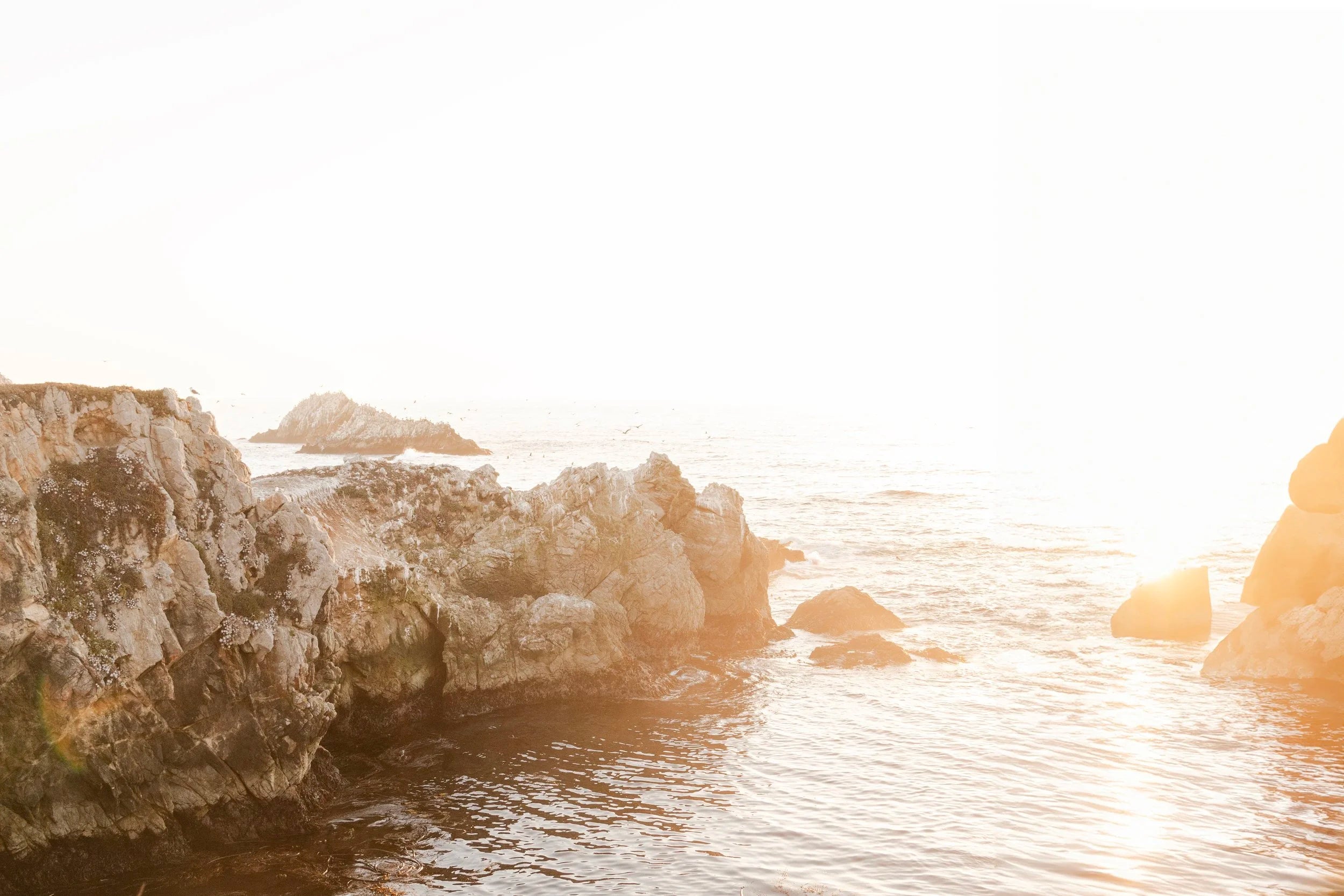 Carmel Highlands at Sunset