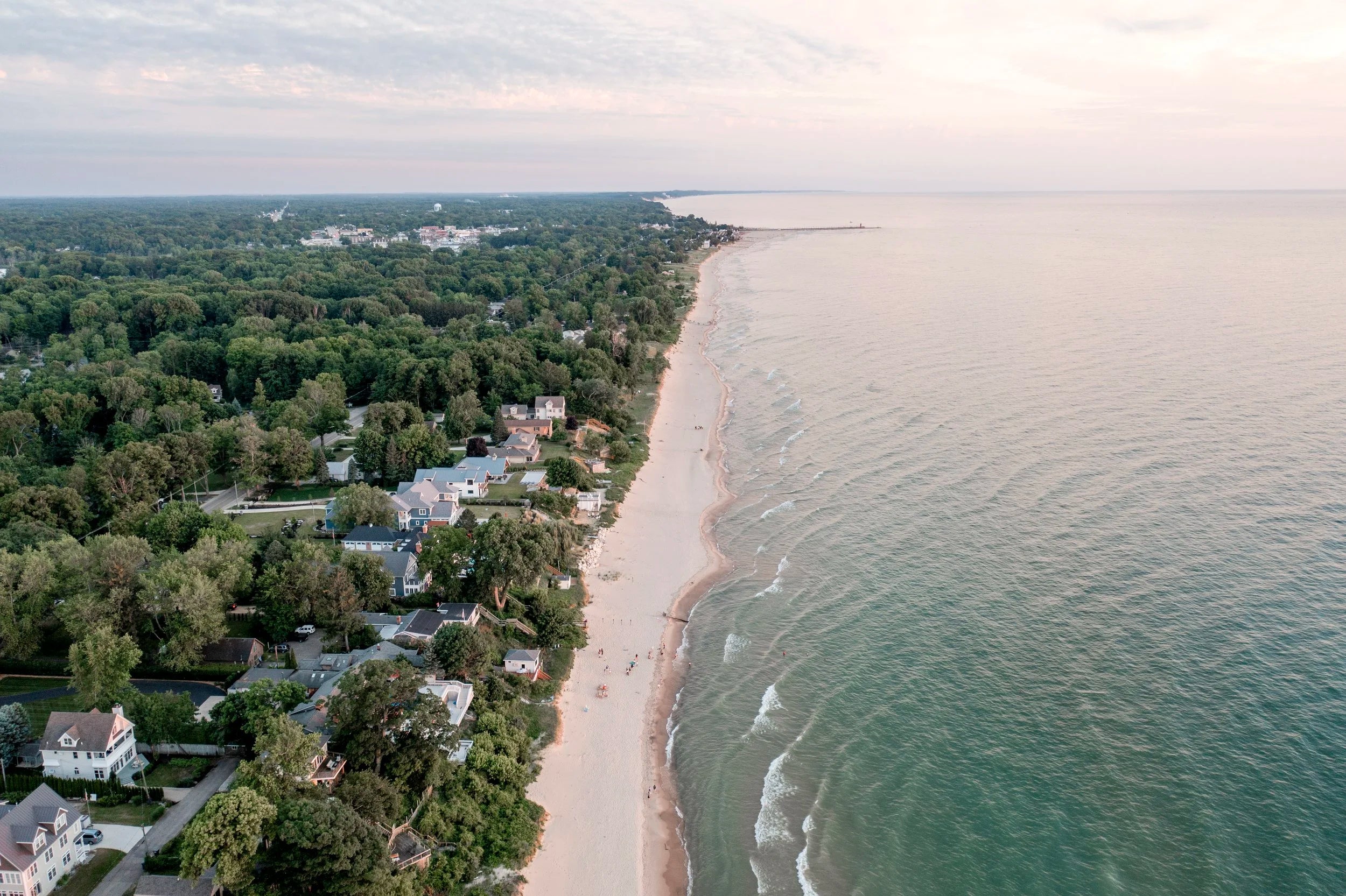 Lake Michigan Aerial